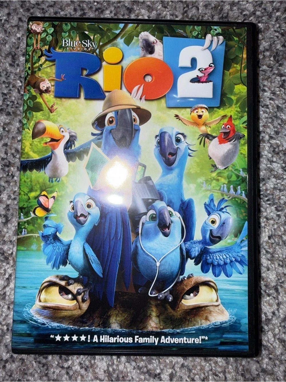 Blue Sky Rio 2 DVD Movie Disc